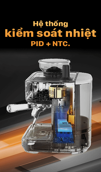 Hệ thống kiểm soát nhiệt độ PID+NTC